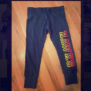 Dark grey cropped sweatpants